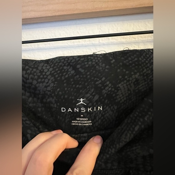 Danskin Black Leggings with Stretchy Fit and Wide Waistband♥️ - Picture 4 of 4